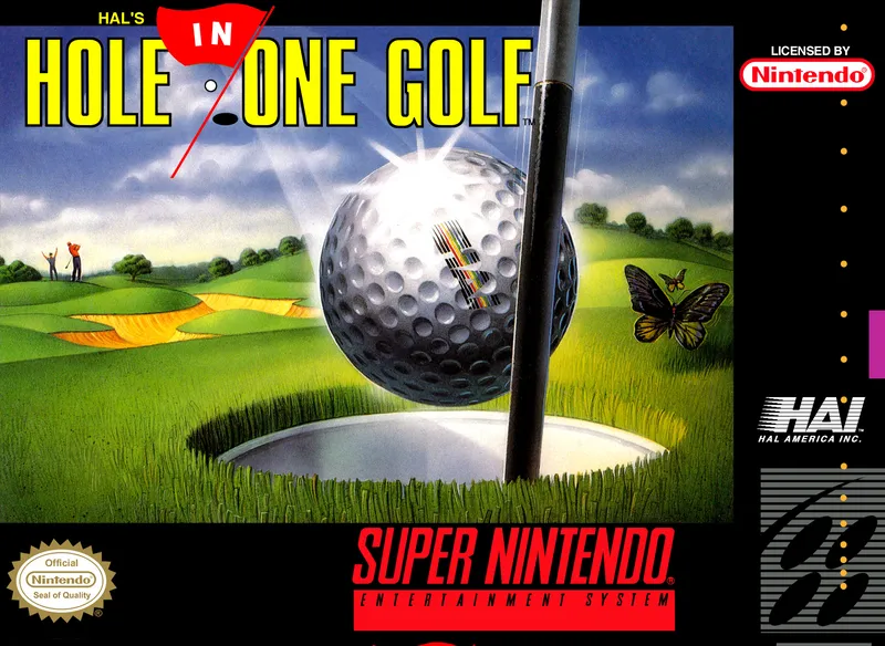 HAL's Hole in One Golf box art