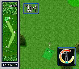 HAL's Hole in One Golf screenshot