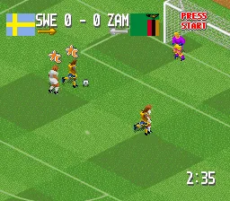 Backdrop artwork for Head-On Soccer