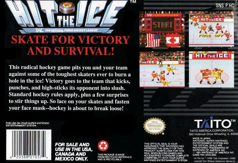 Hit the Ice box back