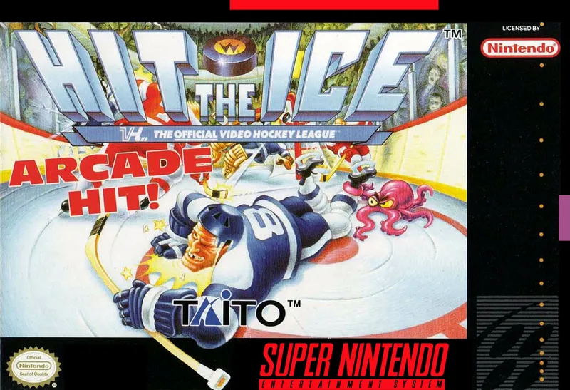 Hit the Ice box art