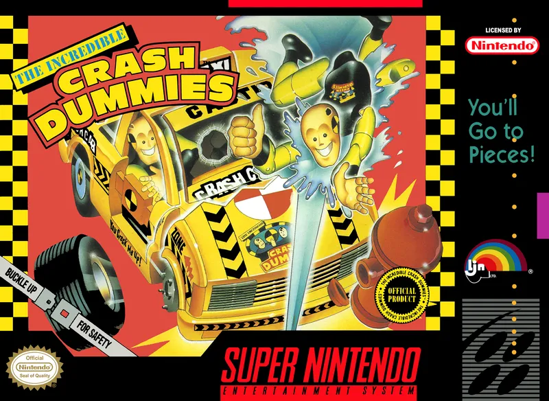 The Incredible Crash Dummies box art