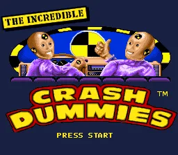 The Incredible Crash Dummies screenshot
