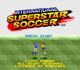International Superstar Soccer screenshot