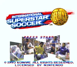 International Superstar Soccer Deluxe screenshot