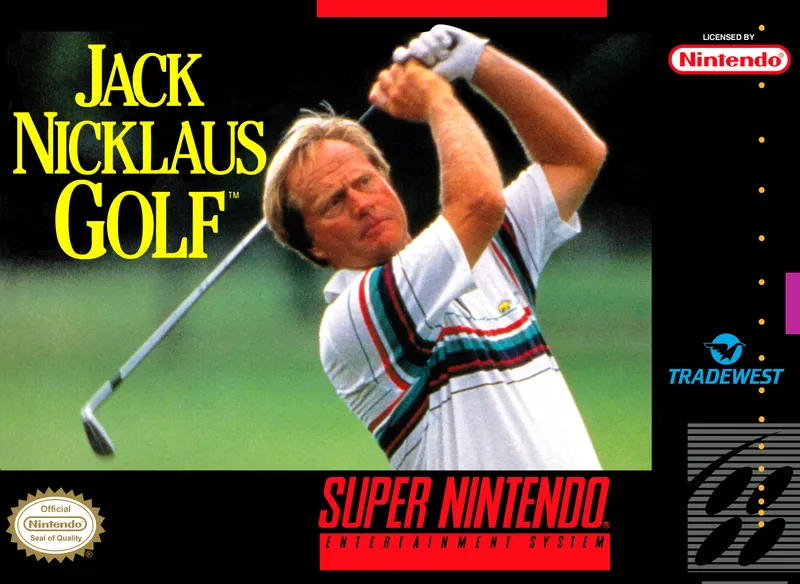 Jack Nicklaus Golf box art
