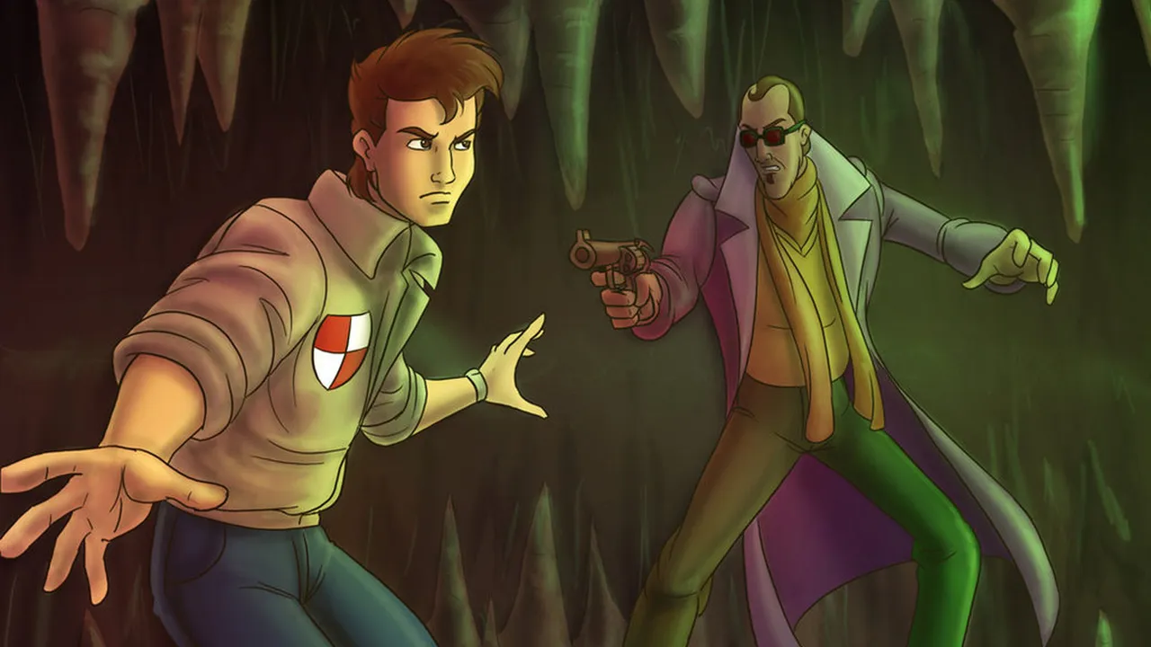Backdrop artwork for James Bond Jr