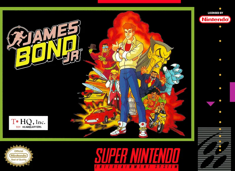 James Bond Jr box art