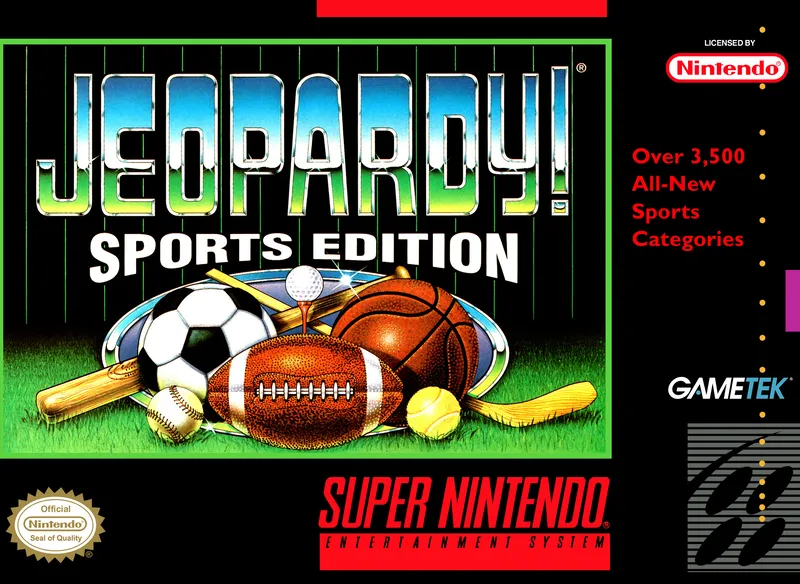 Jeopardy!: Sports Edition box art