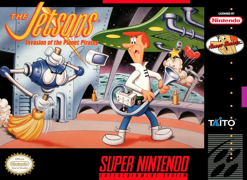 The Jetsons: Invasion of the Planet Pirates box art