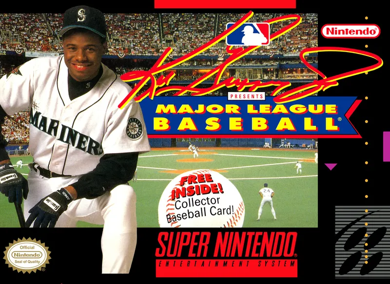 Ken Griffey Jr. Presents Major League Baseball box art