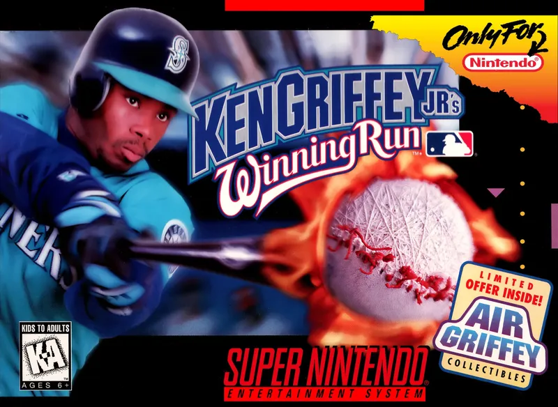 Ken Griffey Jr.'s Winning Run box art