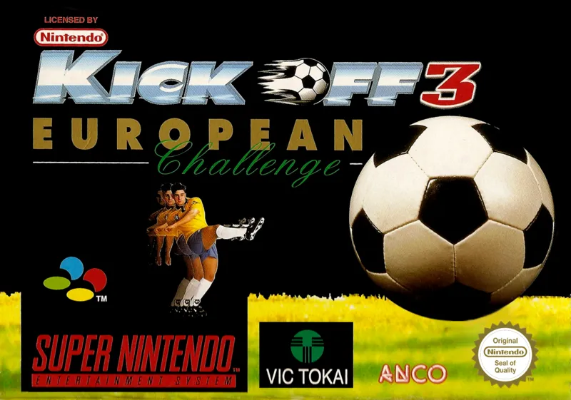 Kick Off 3: European Challenge box art