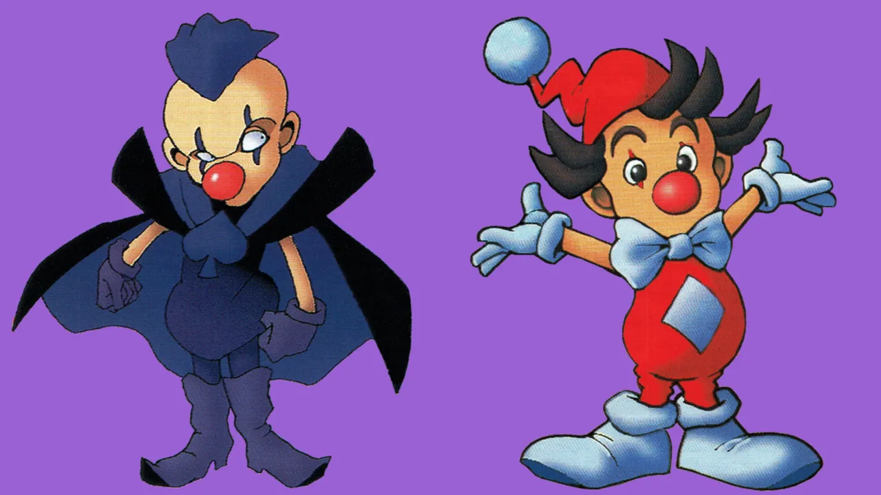 Backdrop artwork for Kid Klown in Crazy Chase