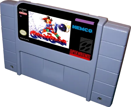 Kid Klown in Crazy Chase cart