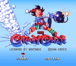 Kid Klown in Crazy Chase screenshot