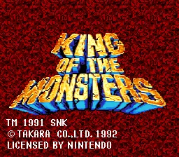 King of the Monsters screenshot