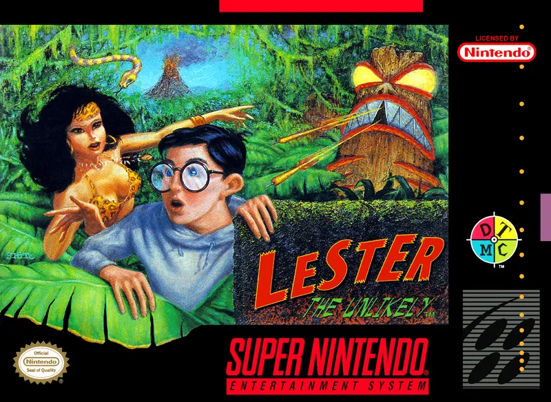 Lester the Unlikely box art