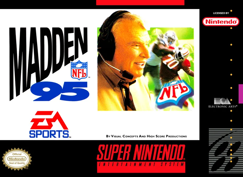 Madden NFL '95 box art