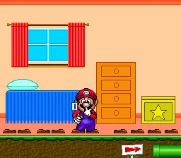 Backdrop artwork for Mario's Early Years: Fun with Numbers