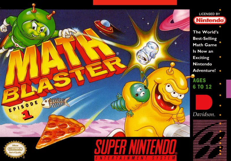 Math Blaster: Episode 1 box art