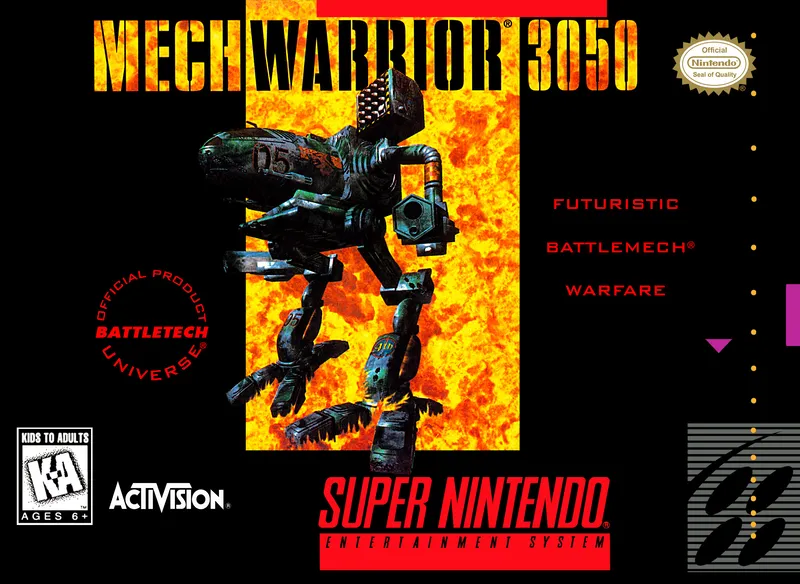 MechWarrior 3050 box art