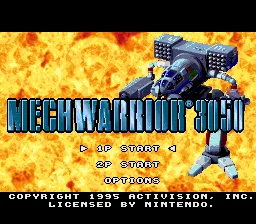 MechWarrior 3050 screenshot