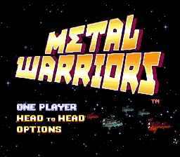 Metal Warriors screenshot