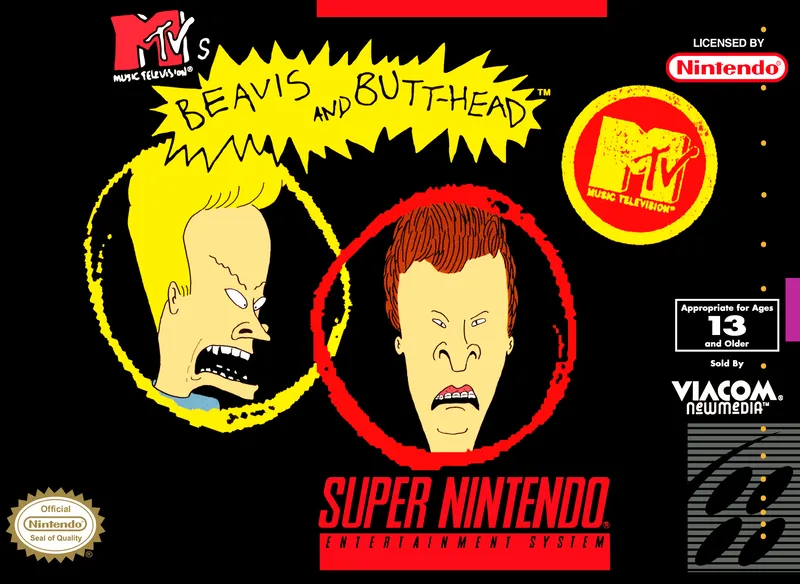 Beavis and Butt-head box art