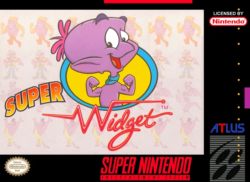 Super Widget box art