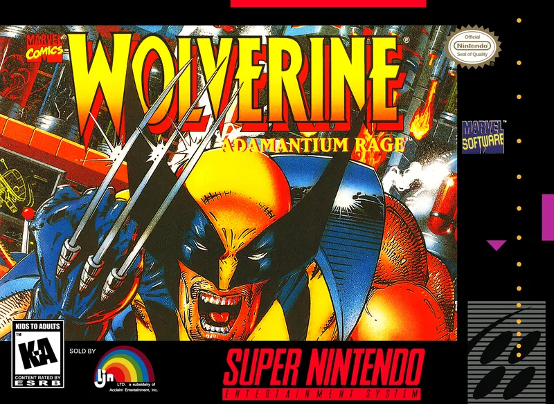 Wolverine: Adamantium Rage box art