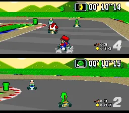 Super Mario Kart screenshot