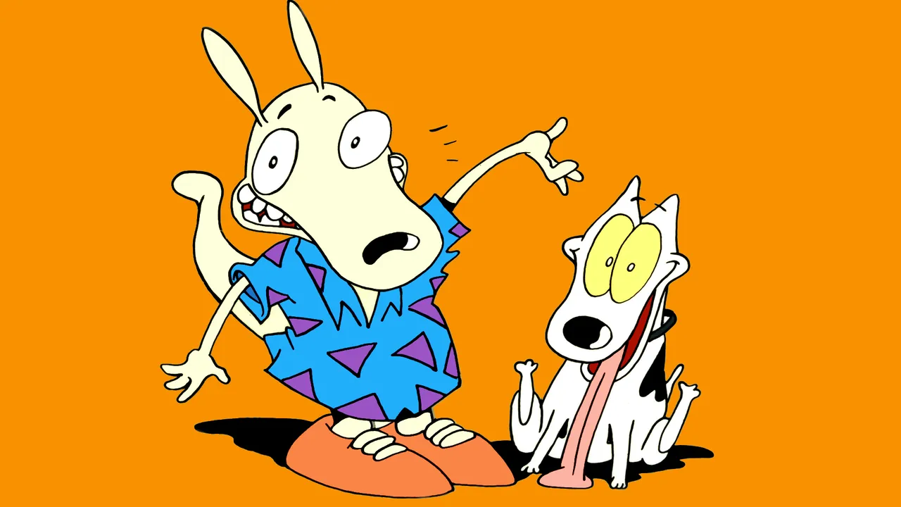Backdrop artwork for Rocko's Modern Life: Spunky's Dangerous Day