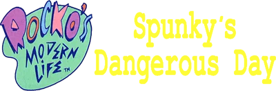 Rocko's Modern Life: Spunky's Dangerous Day logo