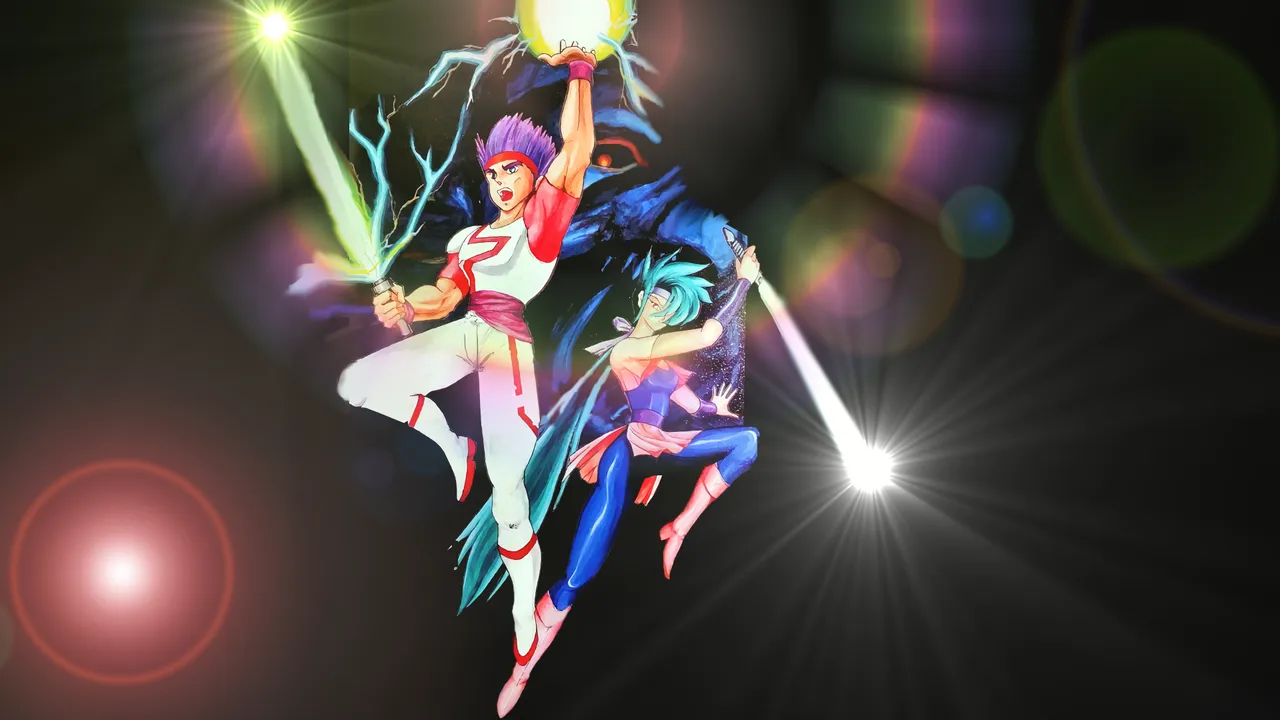 Backdrop artwork for Run Saber