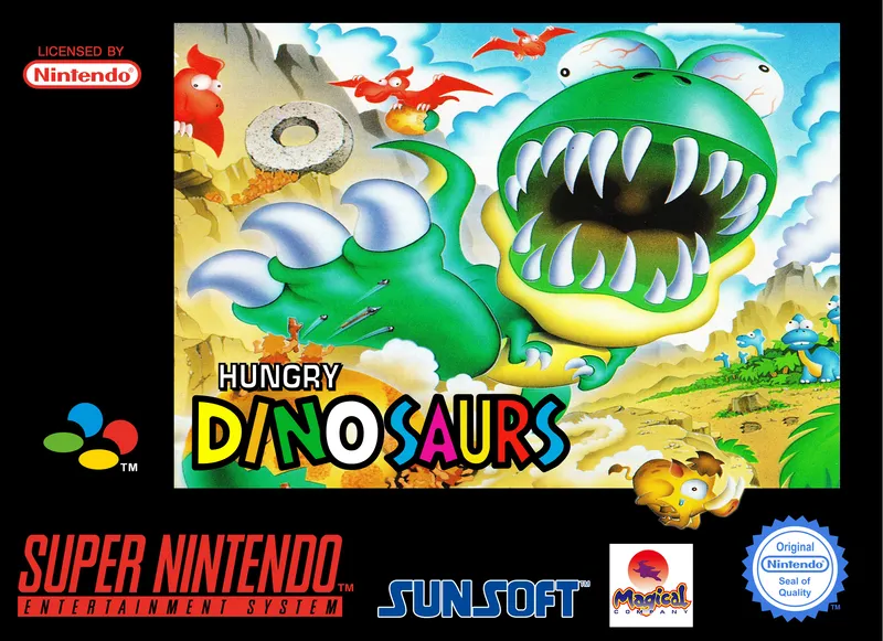 Hungry Dinosaurs box art