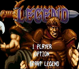 Legend screenshot