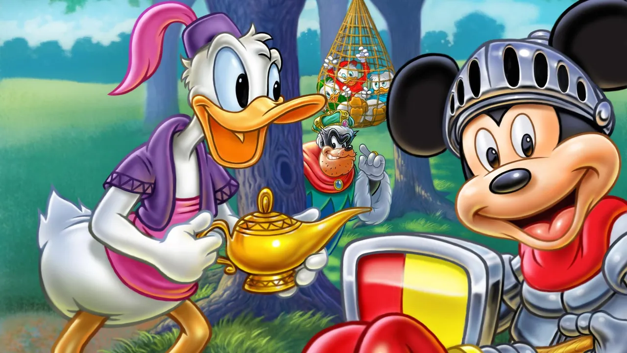 Backdrop artwork for Mickey to Donald: Magical Adventure 3