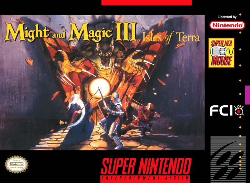 Might and Magic III: Isles of Terra box art