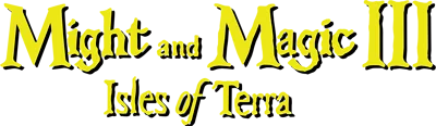 Might and Magic III: Isles of Terra logo