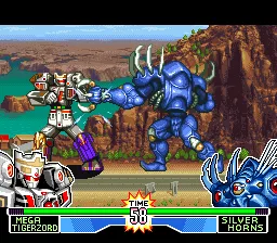 Mighty Morphin Power Rangers: The Fighting Edition screenshot