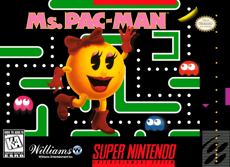 Ms. Pac-Man box art