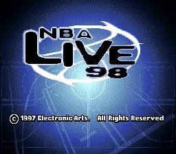 NBA Live 98 screenshot