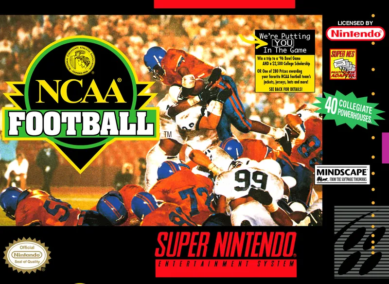NCAA Football box art