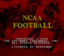 NCAA Football screenshot