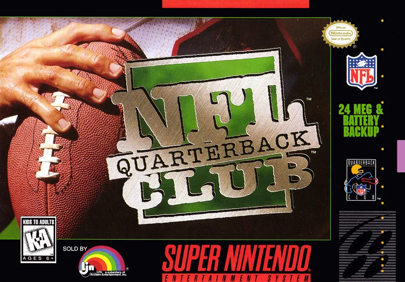 NFL Quarterback Club box art