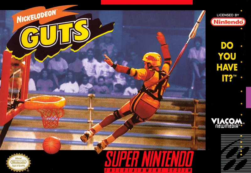 Nickelodeon GUTS box art