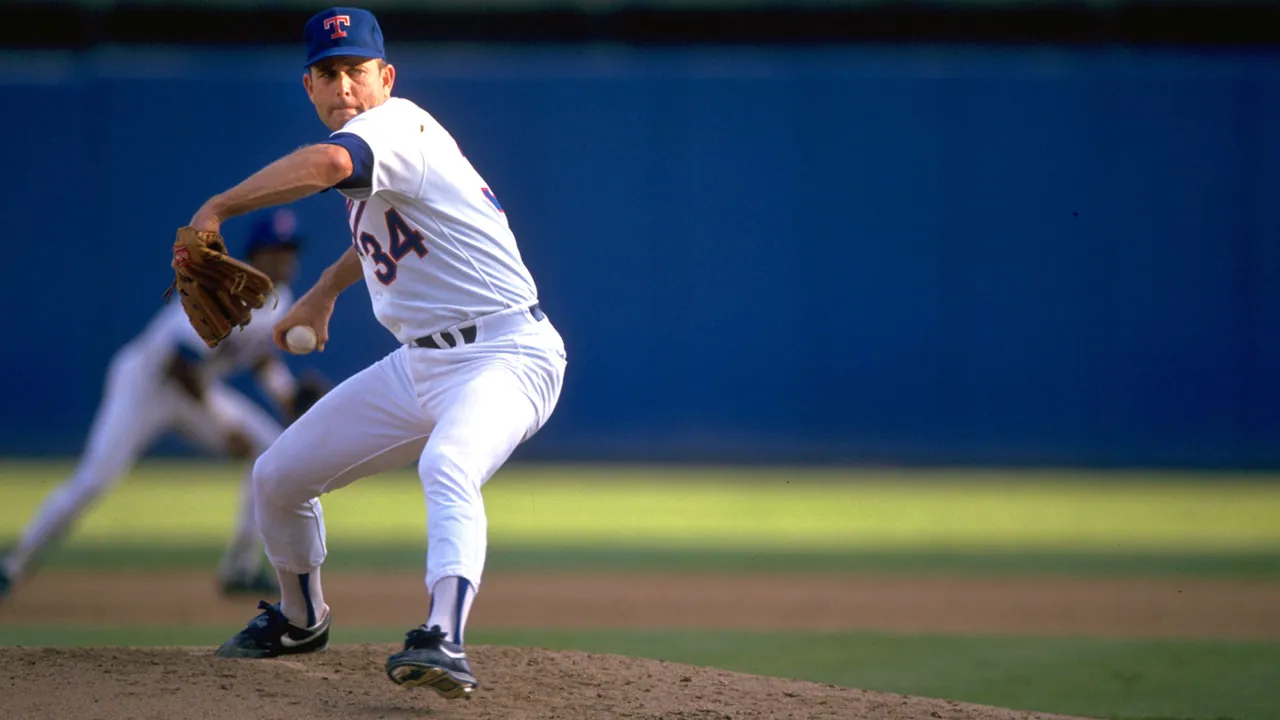 Backdrop artwork for Nolan Ryan's Baseball