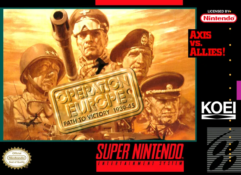 Operation Europe: Path to Victory 1939-45 box art