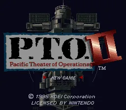 P.T.O. II: Pacific Theater of Operations screenshot